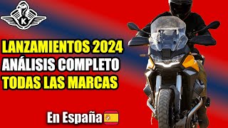 LANZAMIENTOS DE MOTOS 2024  Todas las marcas BMW Ducati Yamaha Honda Kawasaki Harley y más [upl. by Haddad]