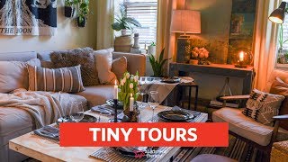 Joseph Abbotts 275SquareFoot Apartment  Tiny Tours [upl. by Gaven781]