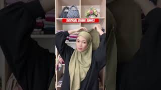 Tutorial shawl simple dan mudah tutorialhijabsimpel tutorialhijabcantik hijabstyle hijab [upl. by Salome58]