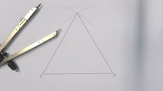 How to construct an equilateral triangle [upl. by Bruis984]