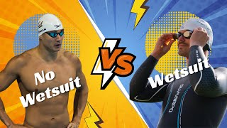 Which is Faster Overall Wetsuit or No Wetsuit [upl. by Aerua]