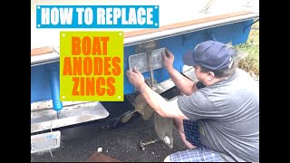 Guide to Replacing Zincs  Anodes on Your Boat zinc anode [upl. by Ydniahs]