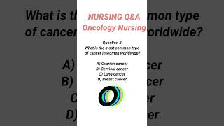 Oncology Nursing Questions And Answer  NCLEX Prometric viralnursingquestions [upl. by Adekan]