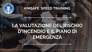 La valutazione del rischio di incendio piano di emergenza e verifica di conformità antincendio [upl. by Ecikram917]