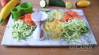 Garden Candy Vegetable Spiral Slicer Comparison [upl. by Nikolaus]