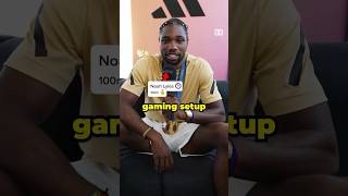 Noah Lyles breaks down his gaming setup 🖥️⌨️ [upl. by Netnerb628]