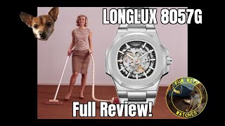 Longlux 8057 Automatic Watch Review [upl. by Trainor]