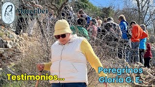 Testimonios Peregrina Gloria Gilda Estrada  Medjugorje Marzo 2024 [upl. by Vivica]