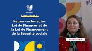 REPLAY Actualité de la loi de finances et de la loi pour le financement de la Sécurité sociale [upl. by Strawn]