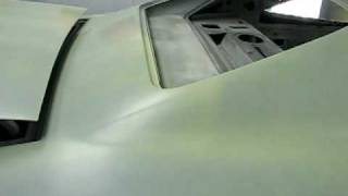 1969 Dodge Daytona First Coat of Y2 Yellow Paint Hodge Resto [upl. by Etnahsal]