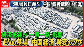 【中国“覇権戦略”に異変】習近平主席「強国建設」目標も経済低迷で「一帯一路」異変“EV墓場”も…海洋進出に各国反発【深層NEWS】 [upl. by Huttan]