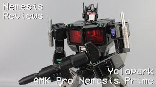 Nemesis Reviews Yolopark AMK Pro Series Nemesis Prime [upl. by Ydda525]