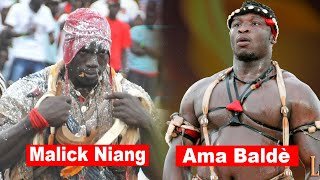 Lutte  Combat Ama Baldè vs Malick Niang [upl. by Bing]