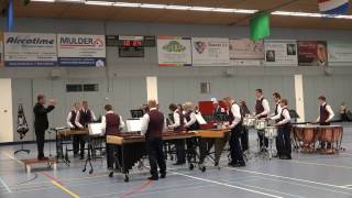 Malletband Amicitia Rietmolen op concours Schiedam [upl. by Bevis]