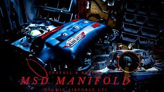 MSD Atomic AirForce Manifold LT1 INSTALL amp REVIEW [upl. by Secundas676]