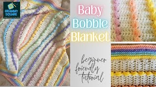 Baby Bobble Blanket A Cozy Essential for that Special Baby [upl. by Rosenquist]