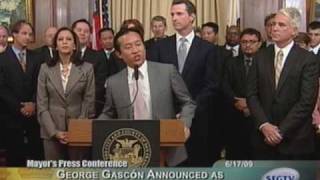 Mayor Newsom Appoints George Gascón as SF Chief of Police [upl. by Ennasor879]