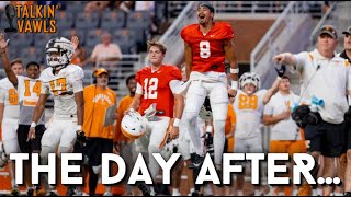 The Day After Scrimmage 1  Tennessee Vols Football [upl. by Nylrats548]