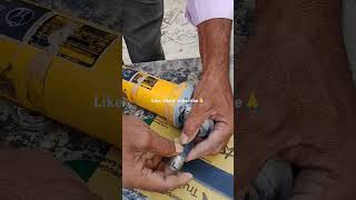 Granite name plate cutting fitinggranitestone viraleshorts youtubeshorts [upl. by Adlitam]