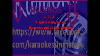 secuelas de amor karaoke carin leon [upl. by Timotheus163]