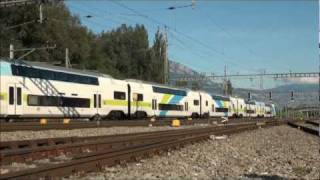 Trainspotting 1 SBB Bahnhof Sargans 16082011 [upl. by Ahsietal]