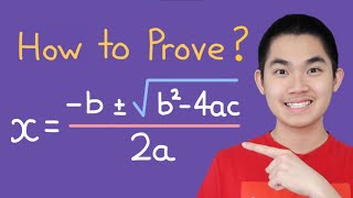 Deriving the Quadratic Formula Proof Video [upl. by Bendick968]