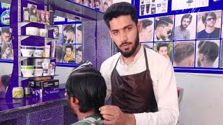 Slope Haircut  Tutorial video  Hair cut Trends  slope cut  Saim Hair style [upl. by Cowden]