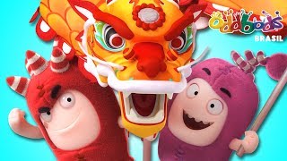 Oddbods  ANO NOVO CHINÊS  Desenho Animado Divertido Para Crianças [upl. by Mirak]