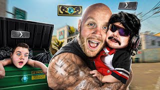 TIMTHETATMAN CARRIES DR DISRESPECT AND COURAGEJD IN CSGO [upl. by Norton]