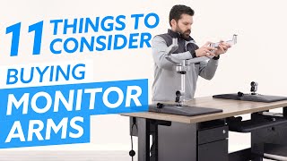 Buying Monitor Arms 11 Things to Consider [upl. by Llarret]