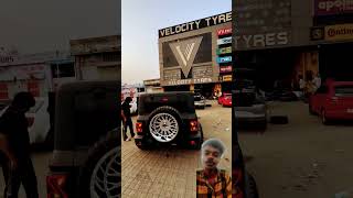 Velocity Tyres powerful Thar forex for modify thar modified scorpio fordecosports mahindraxuv [upl. by Katheryn]