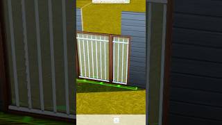 The sims 4 CREATE CUSTOM WINDOW in BASE GAME ONLY sims4shorts sims4ideas sims4tips [upl. by Anelad667]