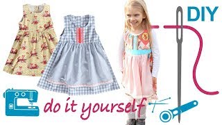 DIY Dirndl nähen für Anfänger – mit Knöpfen und Schürze – Zierstoff Schnittmuster „Judith“ [upl. by Restivo]