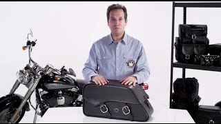 Honda VTX 1300 amp 1800 Specific Motorcycle Saddlebags Review  vikingbagscom [upl. by Marijane]