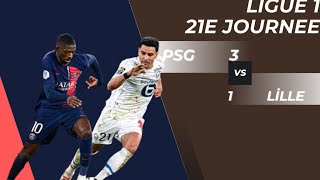 PSG vs Lille 31 ALL GOALS amp HIGHLIGHTS 🔥 Cher Ndour show 🔥 HD 2024 [upl. by Airdni]