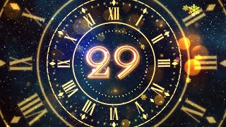 New Year Countdown 2024 🎆 Best NEW YEAR COUNTDOWN 30 seconds TIMER with sound effects 🎆 [upl. by Hemminger]