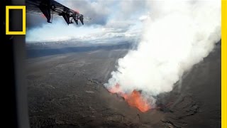 Tour a Volcano From Above and Below  National Geographic [upl. by Holle357]