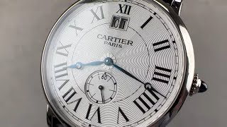 Cartier Rotonde de Cartier Grand Date W1550751 Cartier Watch Review [upl. by Lerej]