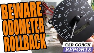 Odometer Rollbacks on Newer Cars Investigation  Beware [upl. by Etneciv319]