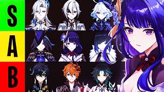 My Most Recommended Characters F2P Tier List  All 5 Star Event Characters Ranked  Genshin Impact [upl. by Ear307]