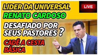 BISPO RENATO CARDOSO DESAFIADO POR PASTORES POR DE CESTA BÁSICA [upl. by Undine]