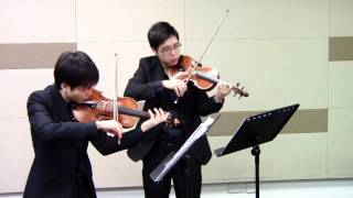 Mazas Violin Duet Op38 No1 [upl. by Bruckner]