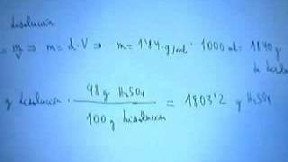 Quimica Disoluciones Concentracion [upl. by Adest]