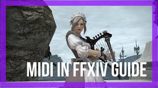 How to use a MIDI keyboard in FFXIV Performance mode [upl. by Seto74]