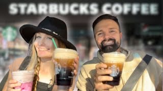 Starbucks Gave Us a FREE Holiday Drink – Our Honest Review [upl. by Cinemod]