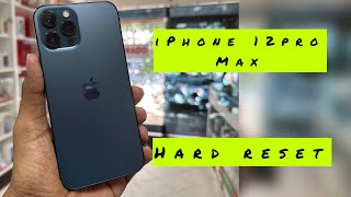 iPhone 12 pro max  COMO FORMATEAR  como restaurar de fabrica [upl. by Akined]