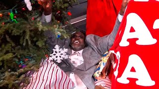 Kenny pushed Shaq into the Christmas tree in a reenactment of last year 🤣 [upl. by Ernest610]