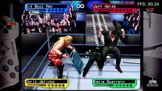 Retro Gaming on the kinhank X5 Pro WWE Smackdown 2 Bring the pain 4 way hardcore match [upl. by Eirena426]