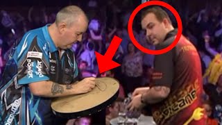 Phil Taylors Most CONTROVERSIAL Darts Moments [upl. by Jocko]