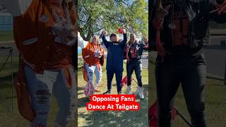 Opposing Fans Dance At Tailgate [upl. by Lorene]